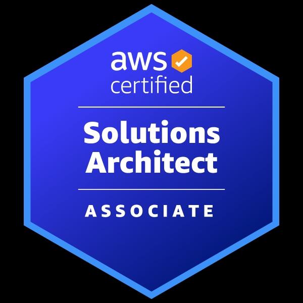 AWS Certified Solution Architect Associate badge