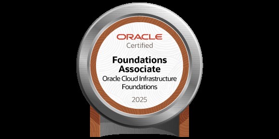 OCI Certified Foundations Associate badge
